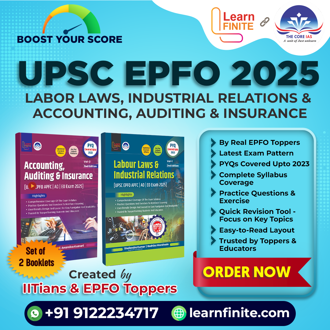 Master EPFO 2025: 2-Booklet EO/AO & APFC – Led by Shailendra Kumar Jain, Regional PF Commissioner-II